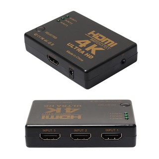 4Kx2K 三進一出 HDMI遙控切換器-SW096