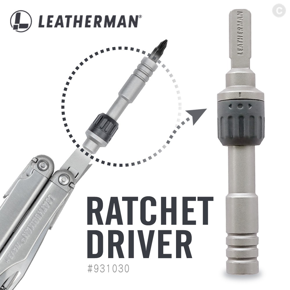 《職人工廠》(現貨)【美國Leatherman】RATCHET DRIVER 棘輪驅動器(#931030)