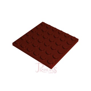 公主樂糕殿 LEGO 樂高 6x6 薄板 紅棕色 3958 M009