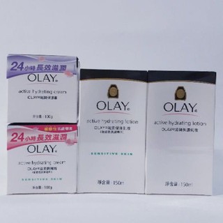 歐蕾 OLAY 滋潤保濕霜100g(一般肌/敏感性肌膚專用) 滋潤保濕乳液150ml(一般肌/敏感性肌膚專用) 玉蘭油