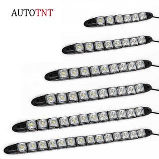 AUTOTNT 汽車 貪吃蛇 日行燈 LED 可彎曲 淚眼 軟燈條 DRL 防水 日間行車燈 白 黃 冰藍 24V 定制