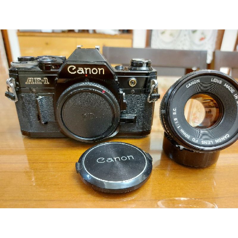 Canon AE1 黑機＋ Canon FD 50mm F1.8 S.C