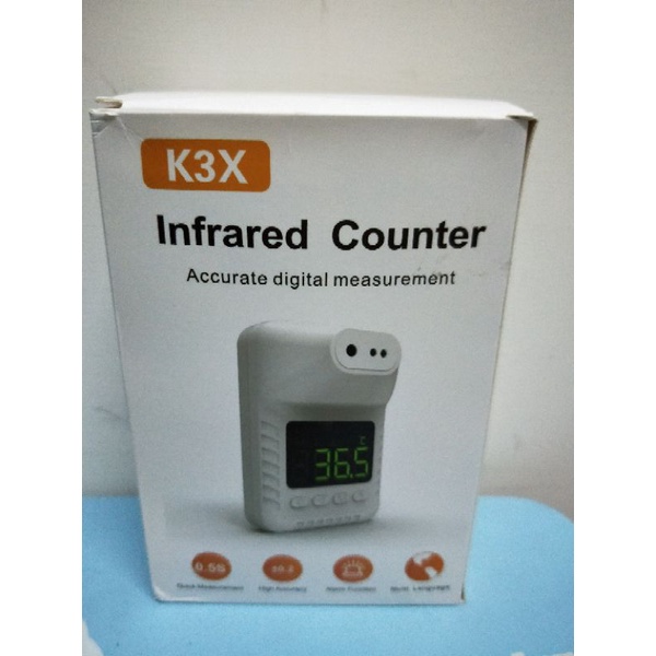 （全新現貨）K3X壁掛式紅外線測溫儀溫度計-立即出貨