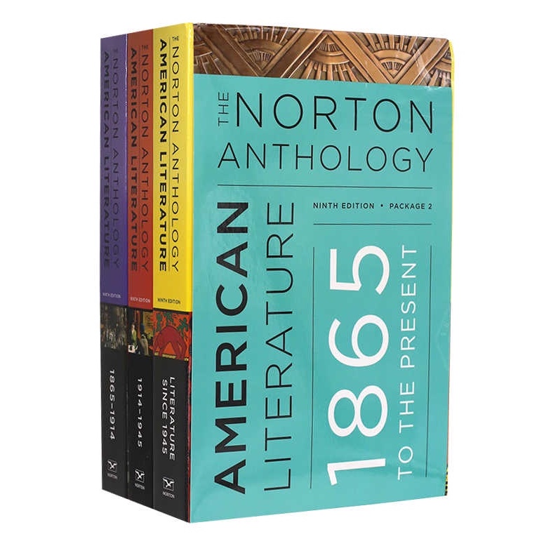 Norton Anthology of American Literature: Vol. C,D&E,9/e美國文學史