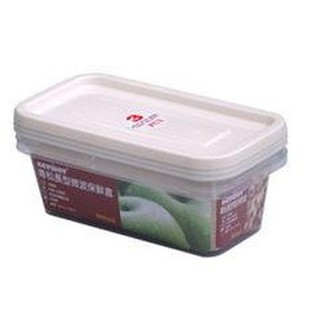 聯府 KEYWAY 青松長型微波保鮮盒(3入) 食物盒/保鮮盒/ GIR-800