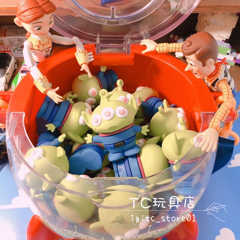 TC玩具店✨現貨✨玩具總動員 Toy Story 三眼怪 迪士尼 公仔 擺件擺飾 扭蛋 愛心 三眼仔 蛋糕裝飾 A07