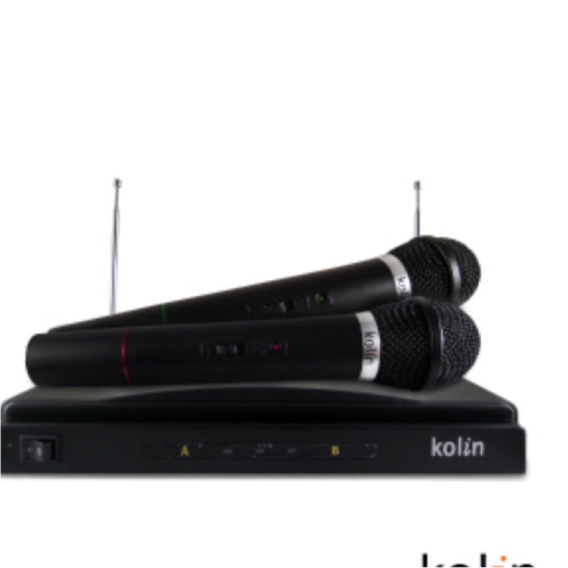 Kolin歌林 一對二無線麥克風 KMC-EH361 ◎型號：KMC-EH361