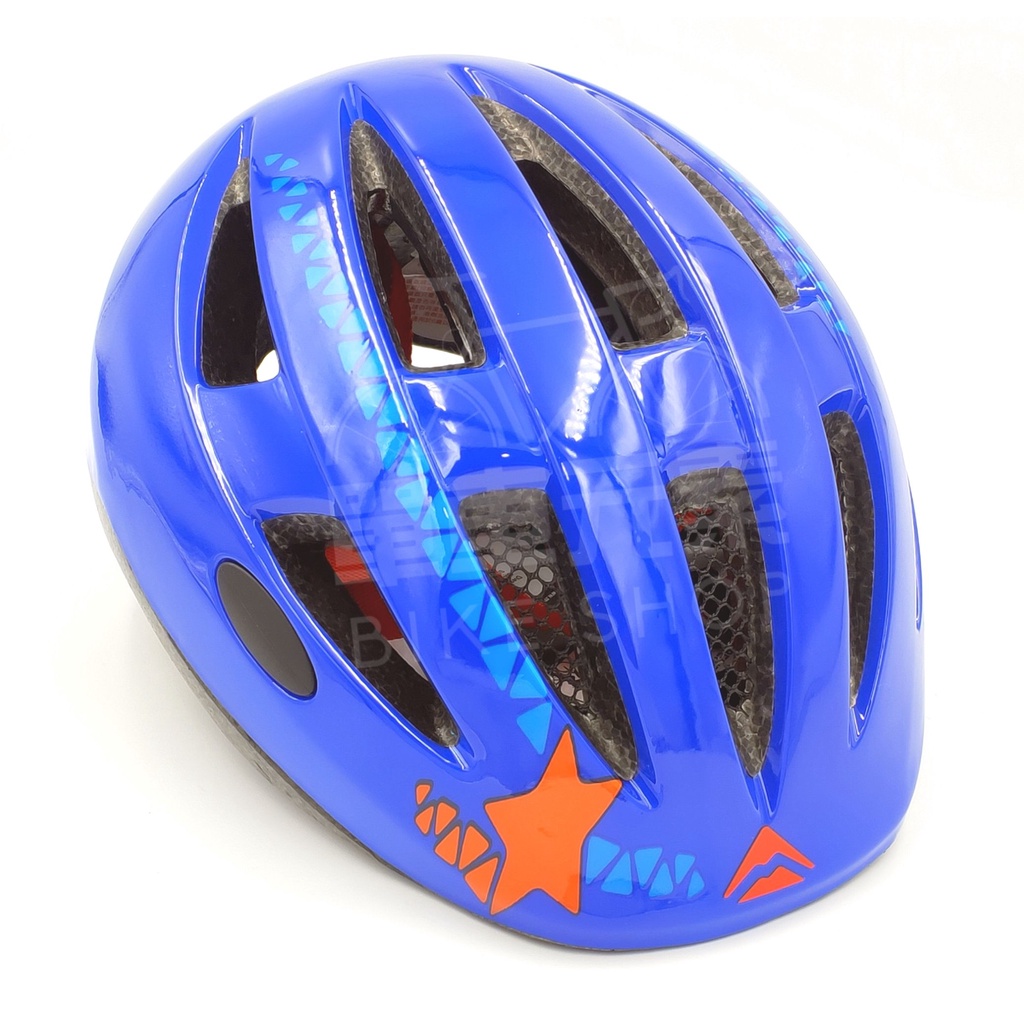 【單車元素】MERIDA 美利達 兒童安全帽 Matts JR 自行車 滑步車 直排輪 頭圍48-54cm 藍/紅