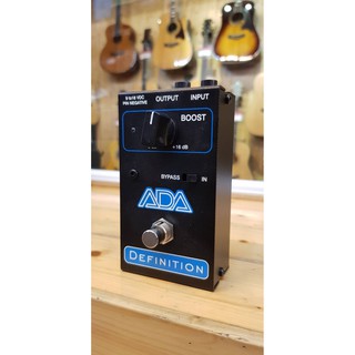 ADA Definition GUITAR & BASS PRE-AMP BOOST 單顆效果器【又昇樂器.音響】