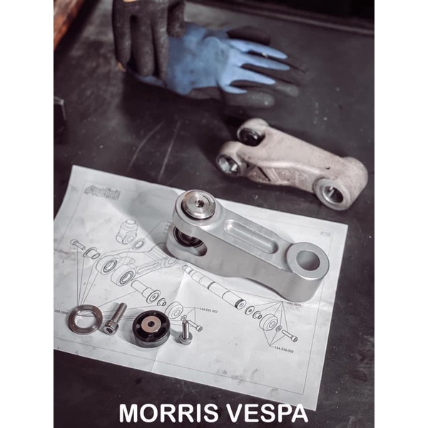 [ Morris Vespa ] Polini CNC 鋁合金搖臂 鍛造搖臂 搖臂 前差搖臂