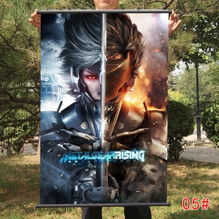 合金裝備周邊游戲掛畫mgs5收藏布制bigboss游戲海報合金裝備雷電 蝦皮購物