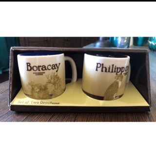 Boracay Philippine city 菲律賓 長灘島 小杯組 星巴克 馬克杯 杯子
