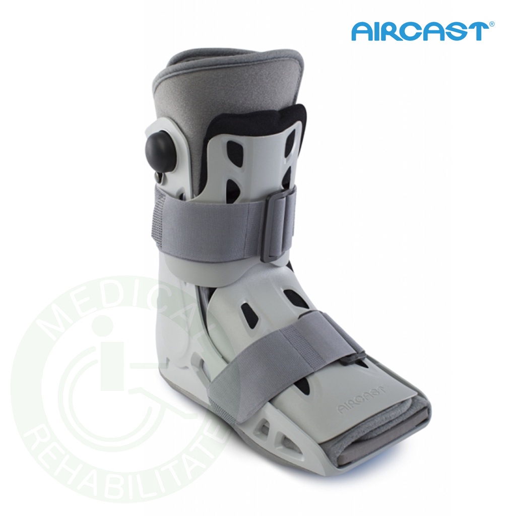 【AIRCAST】美國頂級氣動式足踝護具 (短) H1038 氣動式 氣動式護踝 護具 骨折 扭傷 術後保護 復健鞋