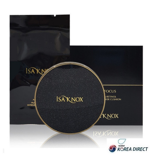 韓國 ISA KNOX 伊莎諾絲 極致遮瑕防曬氣墊本品15g+替換芯15g /SPF50+/PA+++++