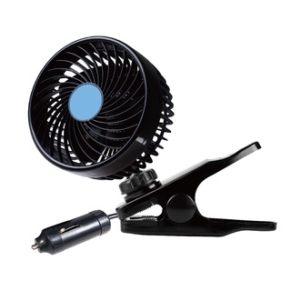 【酷樂】4吋渦流循環風扇 車用DC12V 無級變速調整 連續700小時不過熱 6W高效率運轉