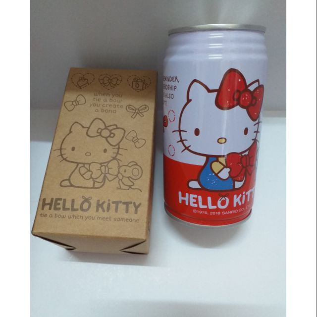 【全新】Hello kitty易開罐可愛存錢筒
