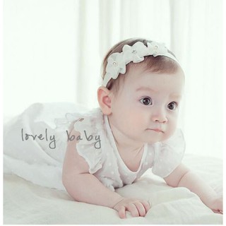 Baby Studio✨ 韓國 happy princess 同款兒童雪紡花髮帶 【現貨】#UW-18