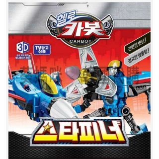 可超取🇰🇷韓國境內版 衝鋒戰士 Hello carbot 噴射天翼 噴射機 戰鬥機 變形 機器人 模型