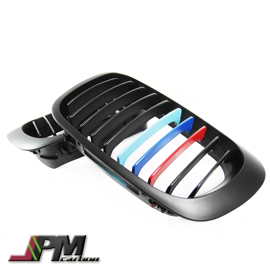 [現貨] JPM Carbon 水箱護罩 鼻頭 消光黑+三色 單槓 BMW E46 前期 2門 3系列