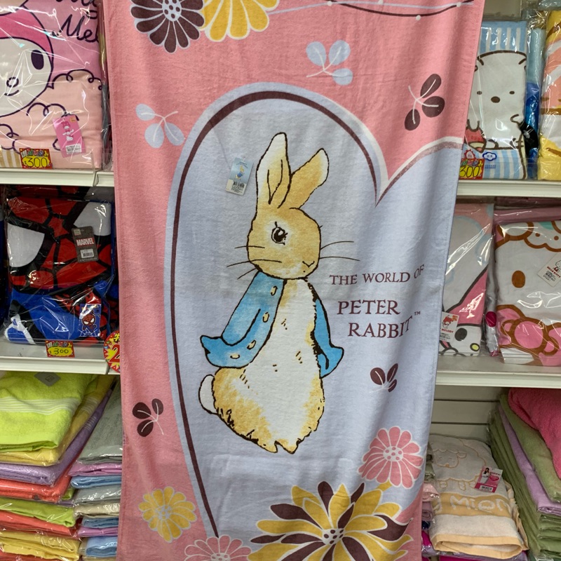 10彼得兔大浴巾 大耳狗小浴巾