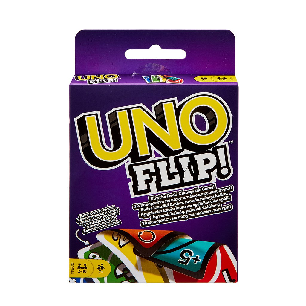 UNO反轉 版本 Uno Flip!  桌遊 桌上遊戲【卡牌屋】