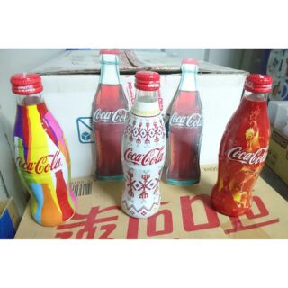 YUMO家 臺灣125週年 紀念玻璃瓶 可口可樂 滿瓶