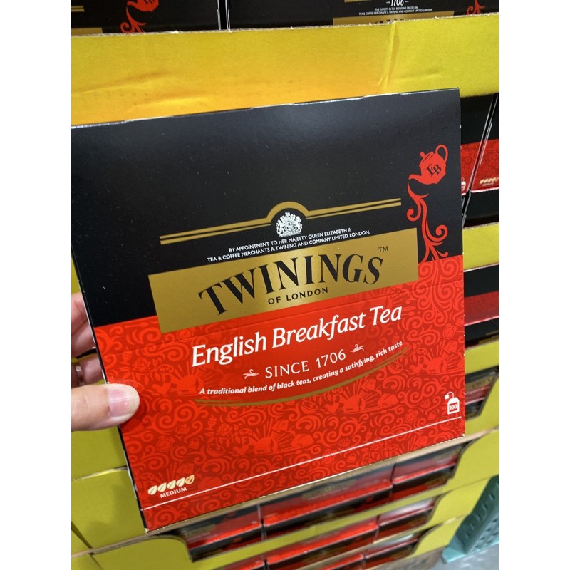 Twinings 英倫早餐茶 2公克 X 100包