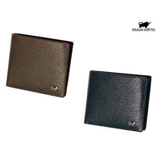 *【寧寧精品】台中30年老店 BRAUN BUFFEL 小金牛丘喬系列 超薄5卡男用短夾 BF301-316 男短夾區