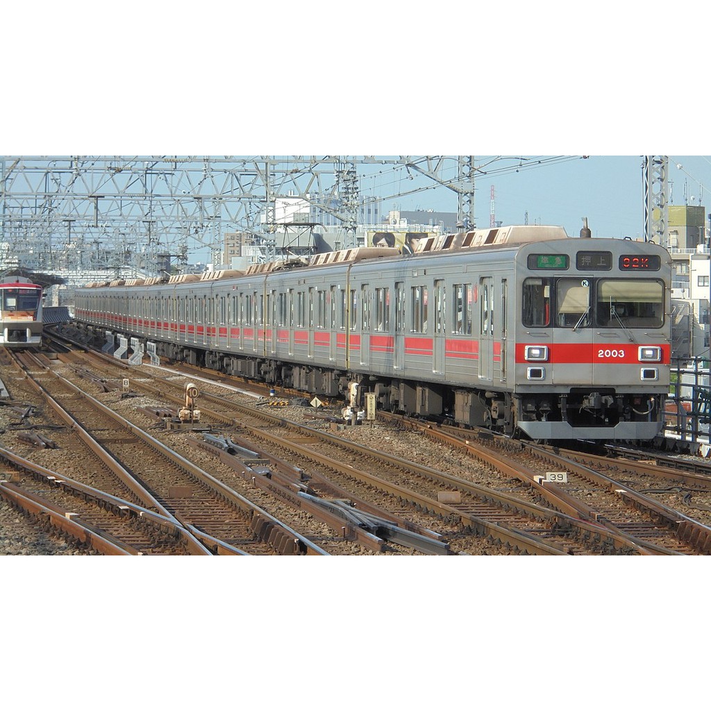 玩具共和國 Gm 東急電鉄00系 田園都市線 03編成 白ライト 増結用中間車4両セット 動力無 蝦皮購物