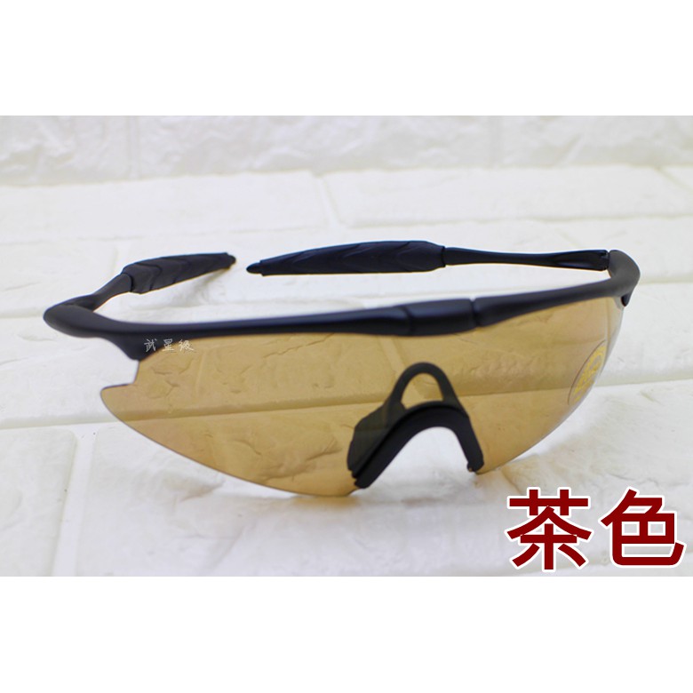 台南 武星級 特務 風格 護目鏡 茶色 ( 面具 面罩 眼罩 兩棲 海陸 蛙人 飛行員 護目鏡 生存遊戲