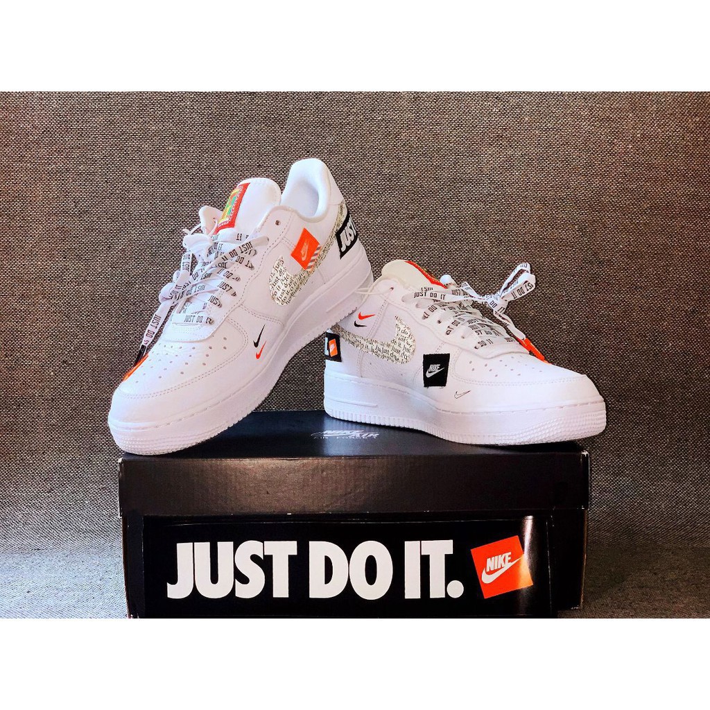 air force 1 custom just do it