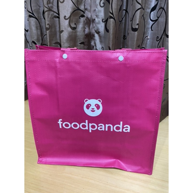 全新 Foodpanda熊貓 防水環保購物袋