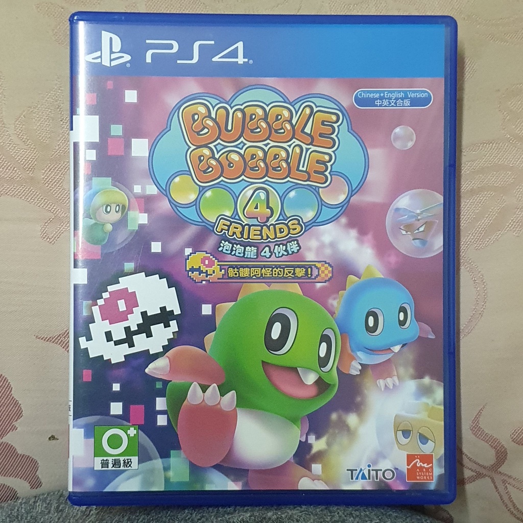 PS4 泡泡龍4 伙伴 骷髏阿怪的反擊 中文版 夥伴 BUBBLE BOBBLE 4 FRIENDS