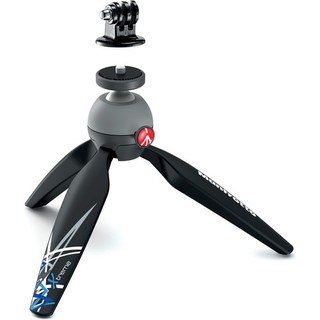 曼富圖 Manfrotto MKPIXIEX-BK XTREME 零極限輕巧迷你腳架 黑(GoPro等運動攝影機可用)