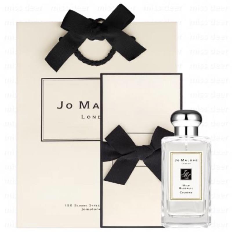 平輸 Jo Malone 藍風鈴香水 100ml 附紙盒 提袋 緞帶 百貨公司貨 蝦皮購物