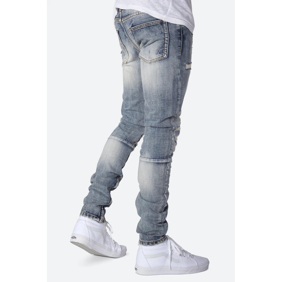 mnml m1 repaired denim