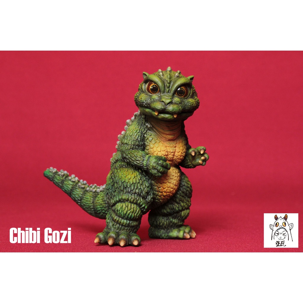 塗匠 Model Painter MDA Chibi Gozi 小哥吉拉 GK 生態缸 場景 委託製作 本體