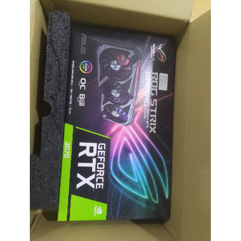 現貨 ROG Strix GeForce RTX 3070 O8G GAMING 顯示卡 註冊五年保固 華碩 ASUS