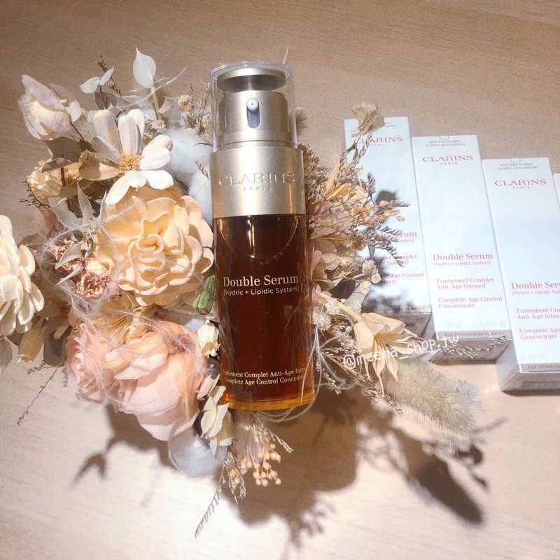 🇫🇷Clarins克蘭詩-超級精華 黃金雙激萃50ml