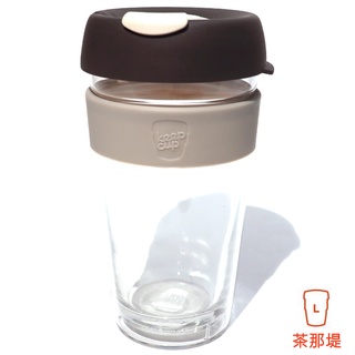 澳洲 KeepCup 雙層隔熱杯 L (茶那堤)，環保杯外帶杯，454毫升咖啡杯16oz，雙層杯身可拆洗，內杯強化玻璃