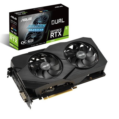 【現貨】全新公司貨 華碩ASUS DUAL RTX2060 O6G GAMING EVO顯示卡 1785MHz