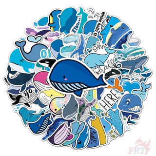 50張入 ❉ 藍鯨 鯨魚 鬚鯨 Blue Whale 第①季 防水塗鴉貼紙 ❉ 摩托車機車電腦行李箱吉他塗鴉貼紙
