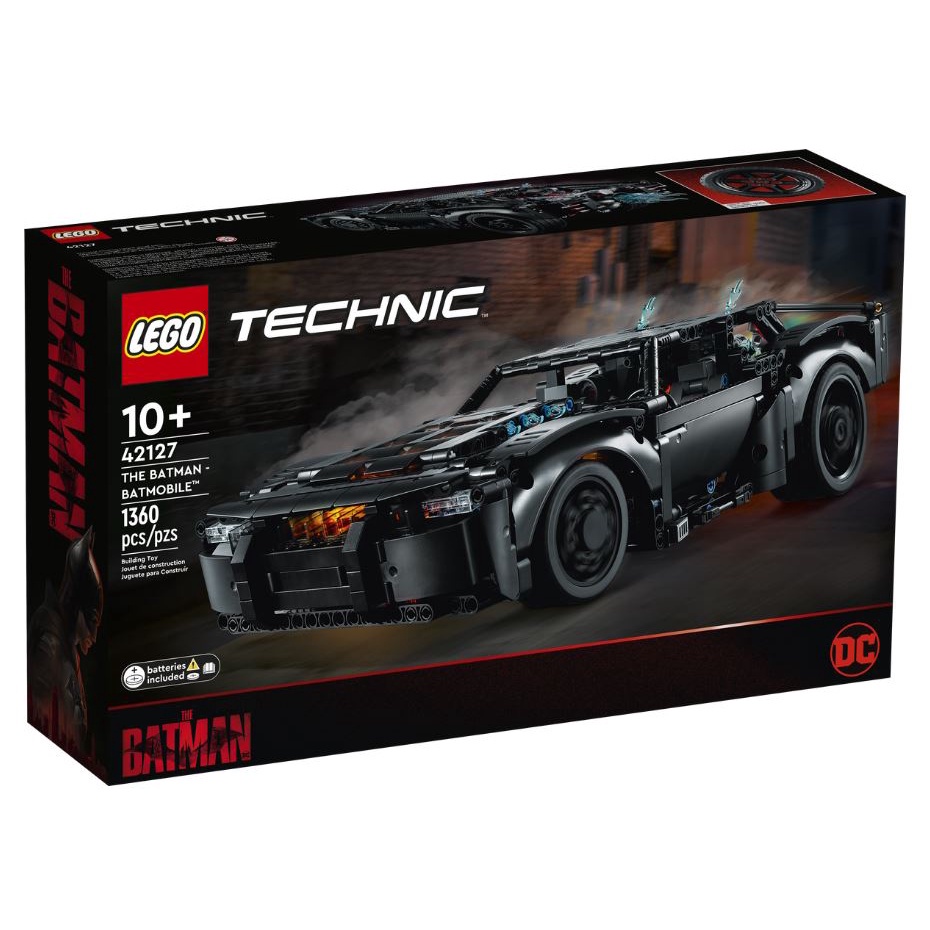 【木屋磚賣店】LEGO 42127 THE BATMAN - 蝙蝠車 (多處盒損)