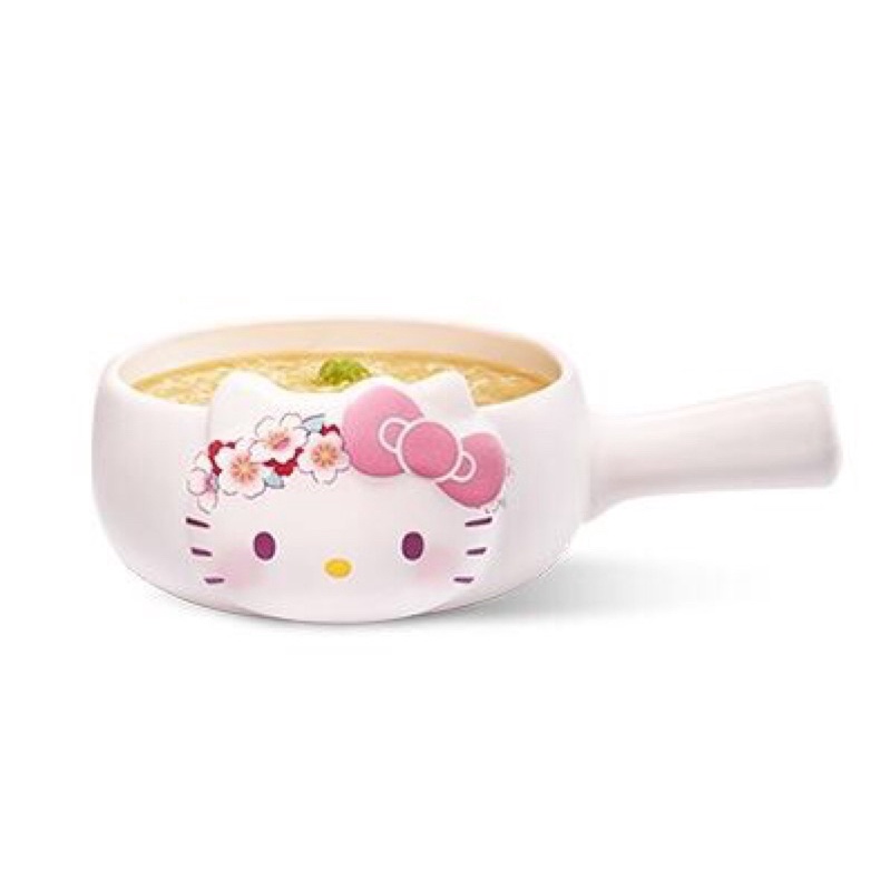 Hello Kitty 牛奶鍋 老協珍聯名 2020限量 稀有白色吉野櫻款