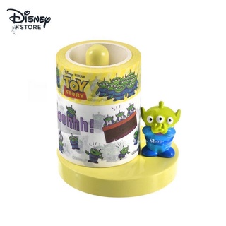 迪士尼【SAS 日本限定】迪士尼商店限定 Disney Store 玩具總動員 三眼怪 紙膠帶 & 小公仔膠帶臺