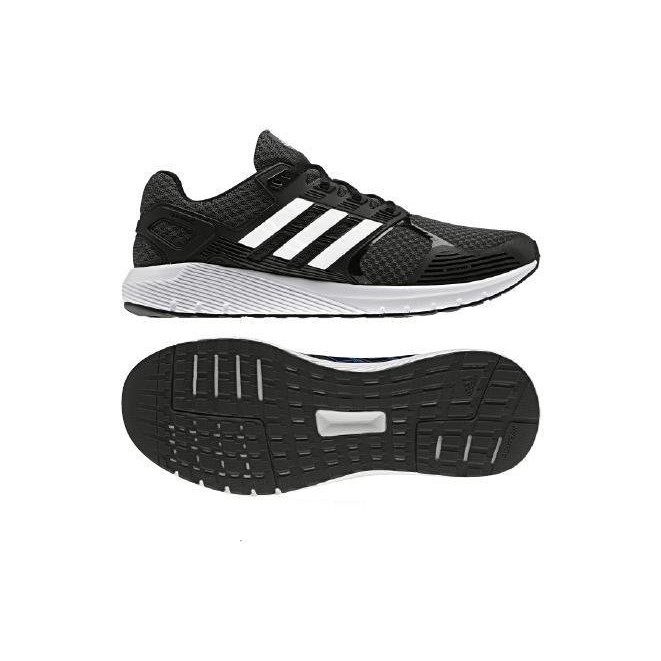【鞋印良品】adidas 愛迪達 DURAMO 8 M 多功能 訓練 健身 慢跑鞋 BB4653 黑 白 透氣 舒適