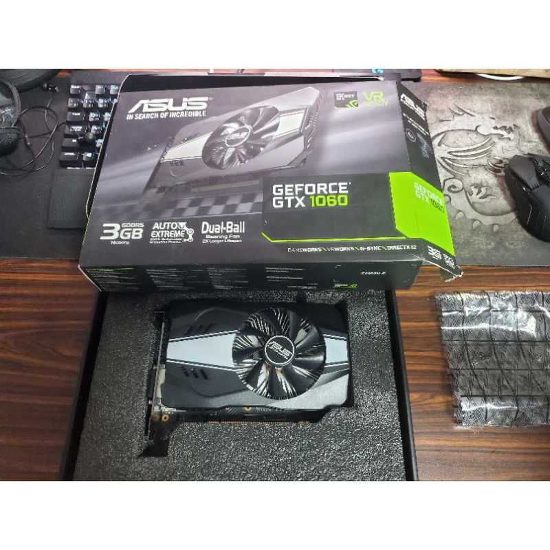 ASUS GEFORCE GTX 1060 3g 單風扇