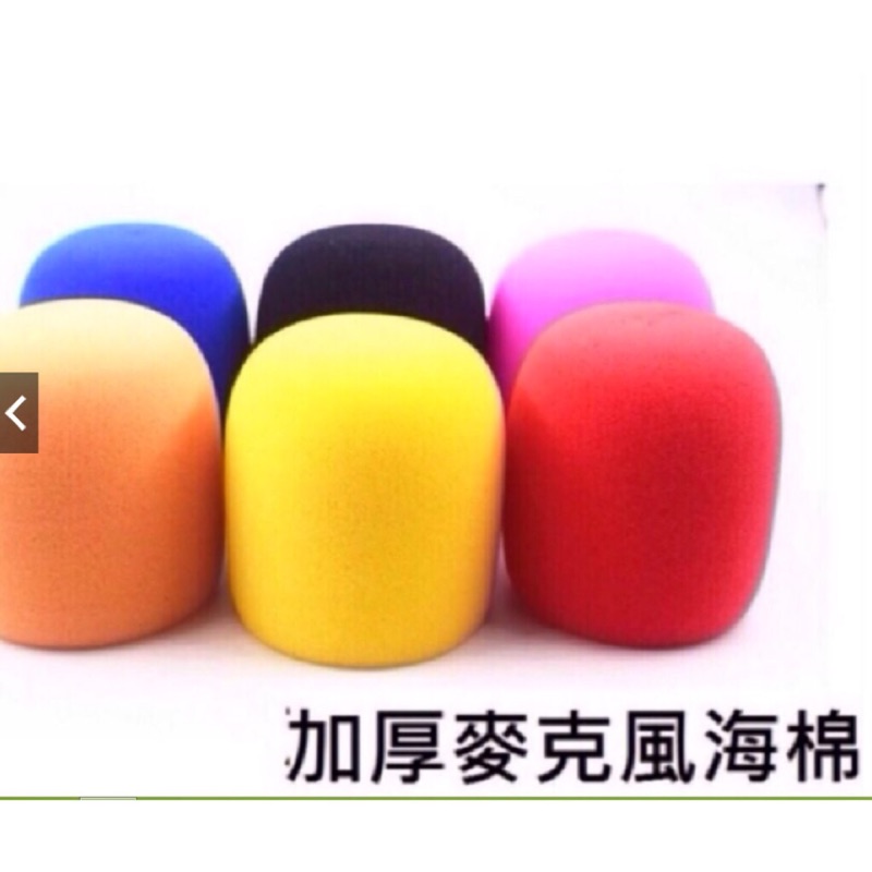 七公分長通用海綿套可以用於 行動KTV 金點F3麥克風的 海綿套 海綿頭
