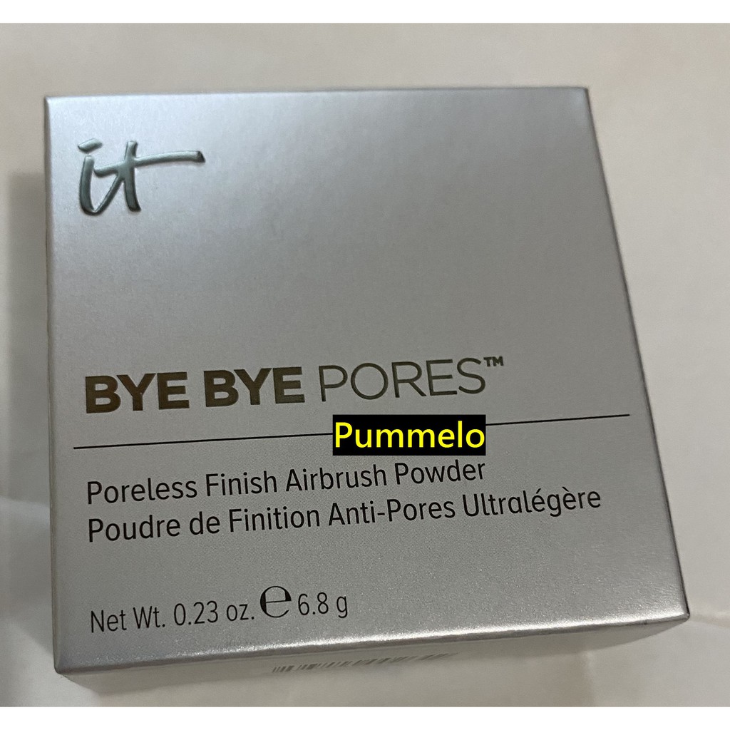 IT COSMETICS Bye Bye Pores 蜜粉 6.8g 蜜粉餅 9g 英國電商購入