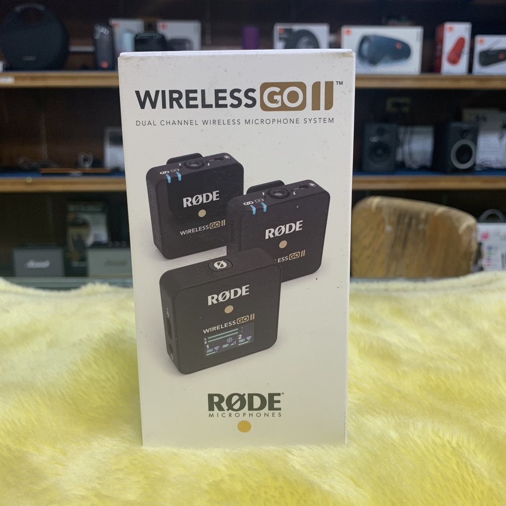 台灣公司貨不是平行輸入 RODE Wireless GO II 微型無線麥克風  一對一/一對二 無線麥克風 視聽影訊
